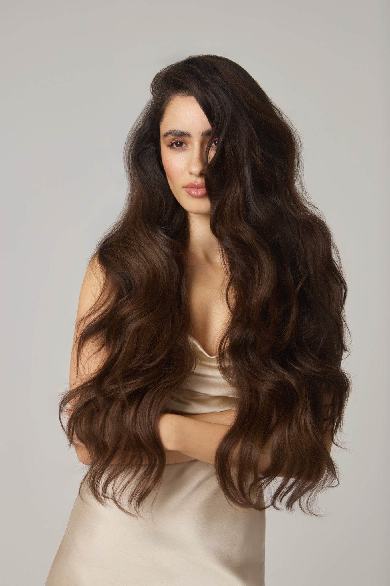 20" 100g Weft Human Hair Extensions (No Clips)